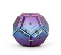Speks Geode Magnetic Fidget Toy | Sensory Desk Toy for Adults & Teens 14+ | Stress Relief Gift | Sphere, Purple