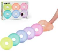 Speks Mini Gump Loop Gel-Filled Stress Balls | Ultra Soft Squishy Fidget Toy for Adults & Teens | Stress Relief & Desk Toy