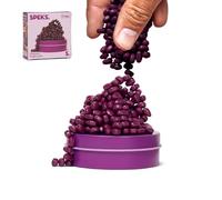 Speks Original Crags Ferrite Putty | 150+ Ferrite Stones in a Tin, Fidget Toy for Stress Relief, Sensory Desk Toy for Adults & Teens 14+ | Lavendar, Small (Iris)