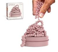 Speks Original Crags Ferrite Putty | 150+ Ferrite Stones in a Tin, Fidget Toy for Stress Relief, Sensory Desk Toy for Adults & Teens 14+ | Lavendar, Small (Rose)