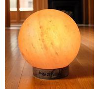 SpektaTek Premium Quality Himalayan Salt Lamps 100% Authentic Himalayan Crystal Rock Salt Lamp - Naturally Sourced from The Slopes of The Himalaya- Dimmable (Moon Pink)