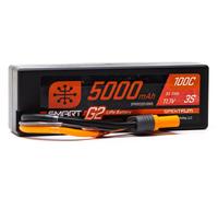 Spektrum 11.1V 5000mAh 3S 100C Smart G2 Hardcase LiPo Battery: IC5 SPMX53S100H5