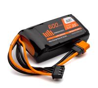 Spektrum 11.1V 600mAh 3S 50C LiPo Battery: IC2 SPMX6003SIC2