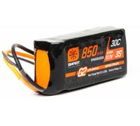 Spektrum LiPo Battery 11.1V 850mAh 3S Smart G2, 30C IC2