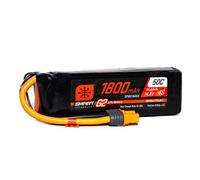 Spektrum 14.8V 1800mAh 4S 50C Smart G2 LiPo Battery: IC3 SPMX184S50