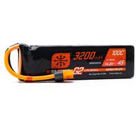 Spektrum 14.8V 3200mAh 4S 100C Smart G2 LiPo Battery: IC3 SPMX324S100
