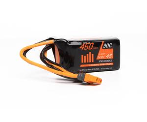 Spektrum 14.8V 450mAh 4S 30C LiPo Battery: IC2 O-SPMX4504SIC2