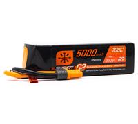 Spektrum 22.2V 5000mAh 6S 100C Smart G2 LiPo Battery: IC5 SPMX56S100