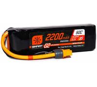 Spektrum Smart 2200mAh 3S 11.1V Smart G2 LiPo 50C IC3 SPMX223S50 Battery