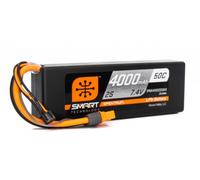 Spektrum 4000mAh 2S 7.4V 50C Smart LiPo Battery IC3 O-SPMX40002S50H3