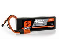 Spektrum 5000mAh 2S 7.4V 100C Smart LiPo Battery Hardcase IC5 O-SPMX50002S100H5
