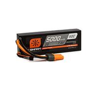Spektrum 5000mAh 2S 7.4V 50C Smart LiPo Hardcase IC5 (SPMX50002S50H5)