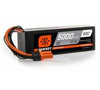 Spektrum 5000mAh 3S 11.1V 50C Smart LiPo Hardcase IC3 SPMX50003S50H3