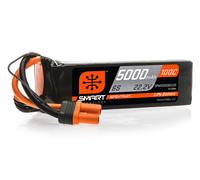 Spektrum 5000mAh 6S 22.2V 100C Smart LiPo Battery; IC5 SPMX50006S100