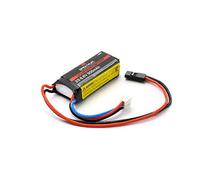 Spektrum 6.6V 300mAh 2S LiFe Receiver Battery: Universal Receiver, EC3