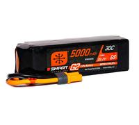Spektrum 6S 22.2V 5000mAh 30C IC5 Smart G2 LiPo Battery - Spektrum - O-SPMX56S30