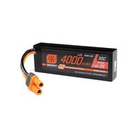 Spektrum 7.4V 4000mAh 2S 30C Smart G2 Hardcase LiPo Battery: IC5 SPMX-1087