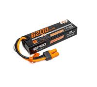 Spektrum 7.4V 6200mAh 2S 120C Smart G2 Pro Basher LiPo: IC5