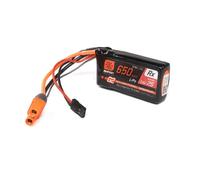 Spektrum 7.4V 650Mah 2S 15C Smart G2 Receiver Lipo Battery: Ic3