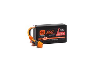Spektrum 7.4V 650mAh 2S Smart G2 30C LiPo: IC2 SPMX652SH2