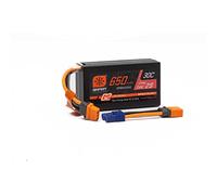 Spektrum SPMX652SH2 7.4 V 650 mAh 2S Smart G2 Hard case 30C LiPo: IC2, Multicoloured