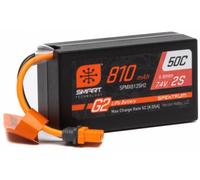 Spektrum LiPo Battery 7.4V 810mAh 2S Smart G2 50C IC2