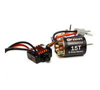 irma 70A Brushed Smart ESC, 2S-3S: IC3 / 15T Brushed Motor SPMXSEMC10