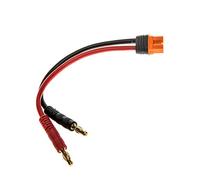 Spektrum IC3 Battery Charge Lead - 150mm Long - 4mm Bullets (SPMXCA315)