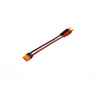 Spektrum IC3 Device Charge Lead 6"; 13 AWG / 4mm Bullets SPMXCA304