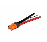 Spektrum IC5 Battery Connector 4" / 100mm: 10 AWG (SpektrumXCA505)
