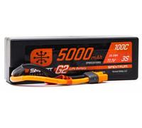 Spektrum SPMX53S100H3 5000mAh 3S 11.1V Smart G2 Hard Case LiPo 100C IC3, Multi