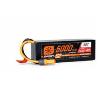 Spektrum LiPo Battery IC5 14.8V 5000mAh 4S 50C Smart G2 Hardcase New SPMX54S50H5