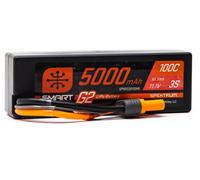Spektrum 11.1V 5000mAh 3S 100C Smart G2 Hardcase LiPo Battery: IC5
