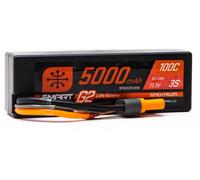 Spektrum 11.1V 5000mAh 3S 100C Smart G2 Hardcase LiPo Battery: IC5