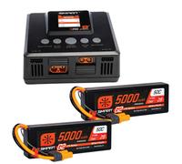 Spektrum Smart Powerstage 4S Surface Bundle: (2) G2 5000Mah 2S Lipo I