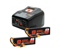 Spektrum Smart Powerstage 4S Surface Bundle 2x 5000mAh LiPo O-SPMXPSS550I