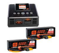 Spektrum Smart Powerstage 8S Surface Bundle ((2) G2 5000mAh 4S LiPo Batteries...