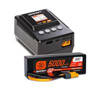 Spektrum Smart Powerstage Surface Bundle 5000mAh 3S LiPo Batt/S155EU SPMXPSS300I