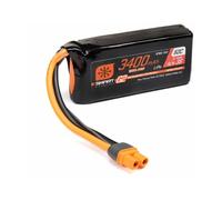 SPM 11.1V 3400mAh 3S 50C Smart G2 Trail Pro LiPo Battery: IC3 O-SPMX-1047