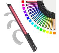 Spekular LED Light Wrap, Magnetic Portable LED Light Wand KYU-6-RGB, 15 RGB Colours, 5 Effects - for Photography, Videography, Vlogging