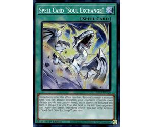 Spell Card Soul Exchange - INFO-EN100 - Super Rare - 1st Edition