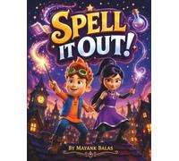 Spell It Out!: A Hilarious Wizard Adventure Filled with Crazy Spells, Flying Furniture, Magical Mayhem, and Two Competitive Siblings For Kids Ages 5-9