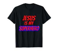 spell Powerful Christian Jesus is my superhero T-Shirt