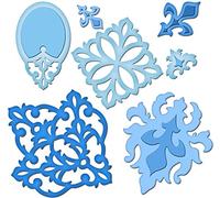 Spellbincers WIZS5-081 Damas Motifs Die, 7 Pieces