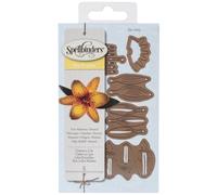 Spellbinder Paper Arts Create An Lily D Lites Die, Gold