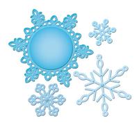 Spellbinders 2012 Snowflake Pendant Die