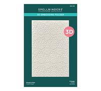 Spellbinders 3D Embossing Folder 5.5"X8.5"-Floral & Vine
