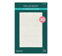 Spellbinders 3D Embossing Folder 5.5"X8.5"-Mandala Blooms