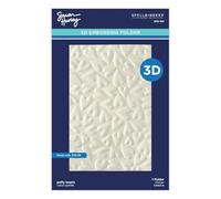 Spellbinders 3D Embossing Folder by Simon Hurley, Puffy Hearts, 5.5 x 8.5 inches