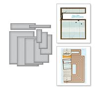 Spellbinders A-2 Matting Basics B Nestabilities Card Creator Die